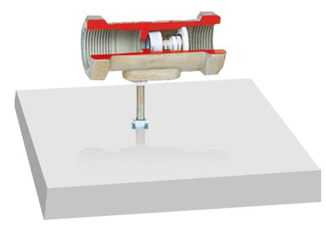 单向阀解剖模型