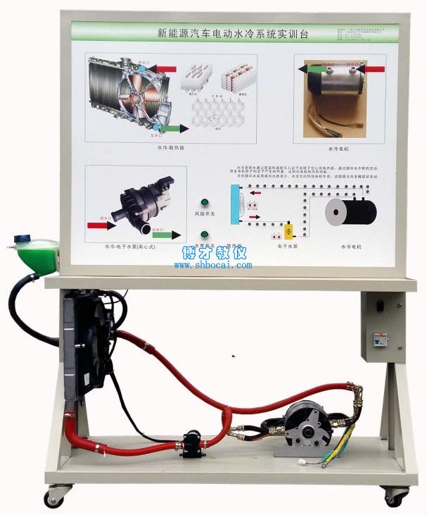 动力电池水冷系统实训台